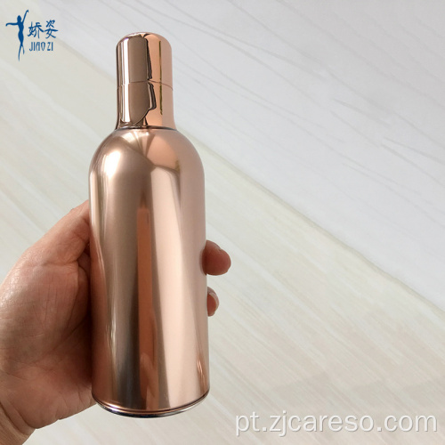 Frasco Airless 100ml Rose Gold com Bomba de Spray